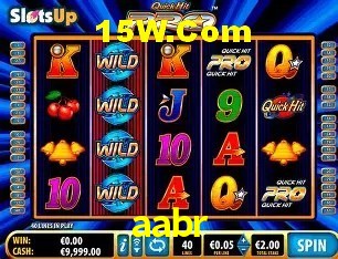 Biblioteca de slots populares na aabr